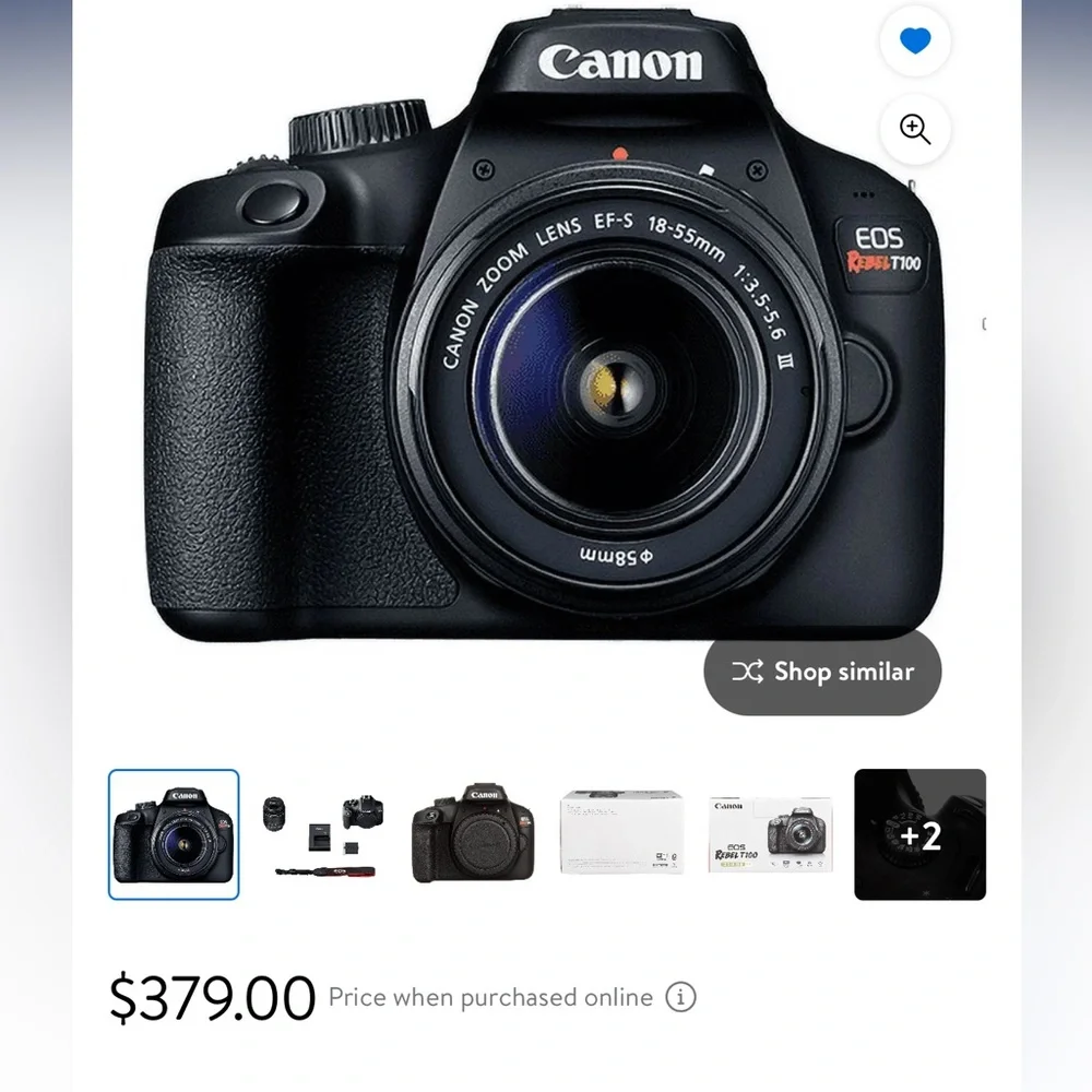 Canon EOS Rebel T100